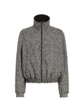 Dolce & Gabbana chevron-pattern bomber jacket