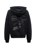 Palm Angels embellished logo-print hoodie