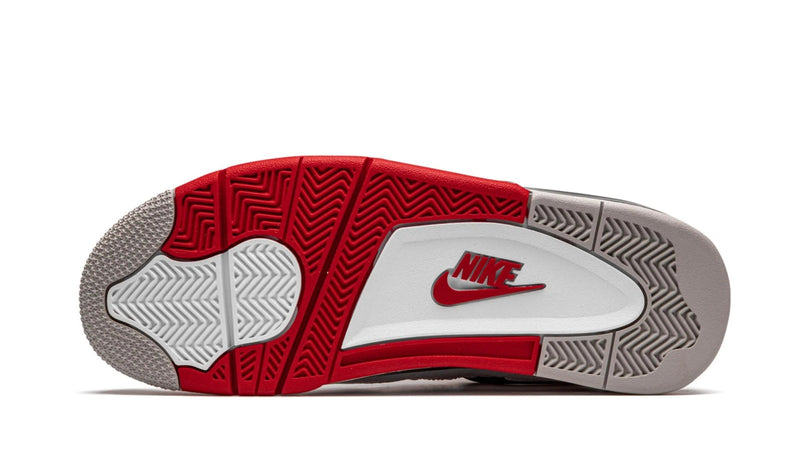Air Jordan 4 Retro 'Fire Red' 2020 – OG Black & Fire Red Colorway with Cement Grey Accents