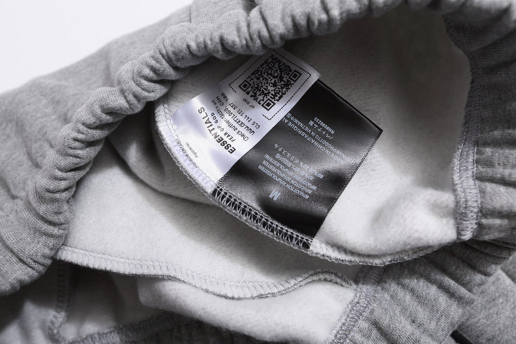 Fear of God Essentials Striped Embroidered Letter Sweatpants Unisex