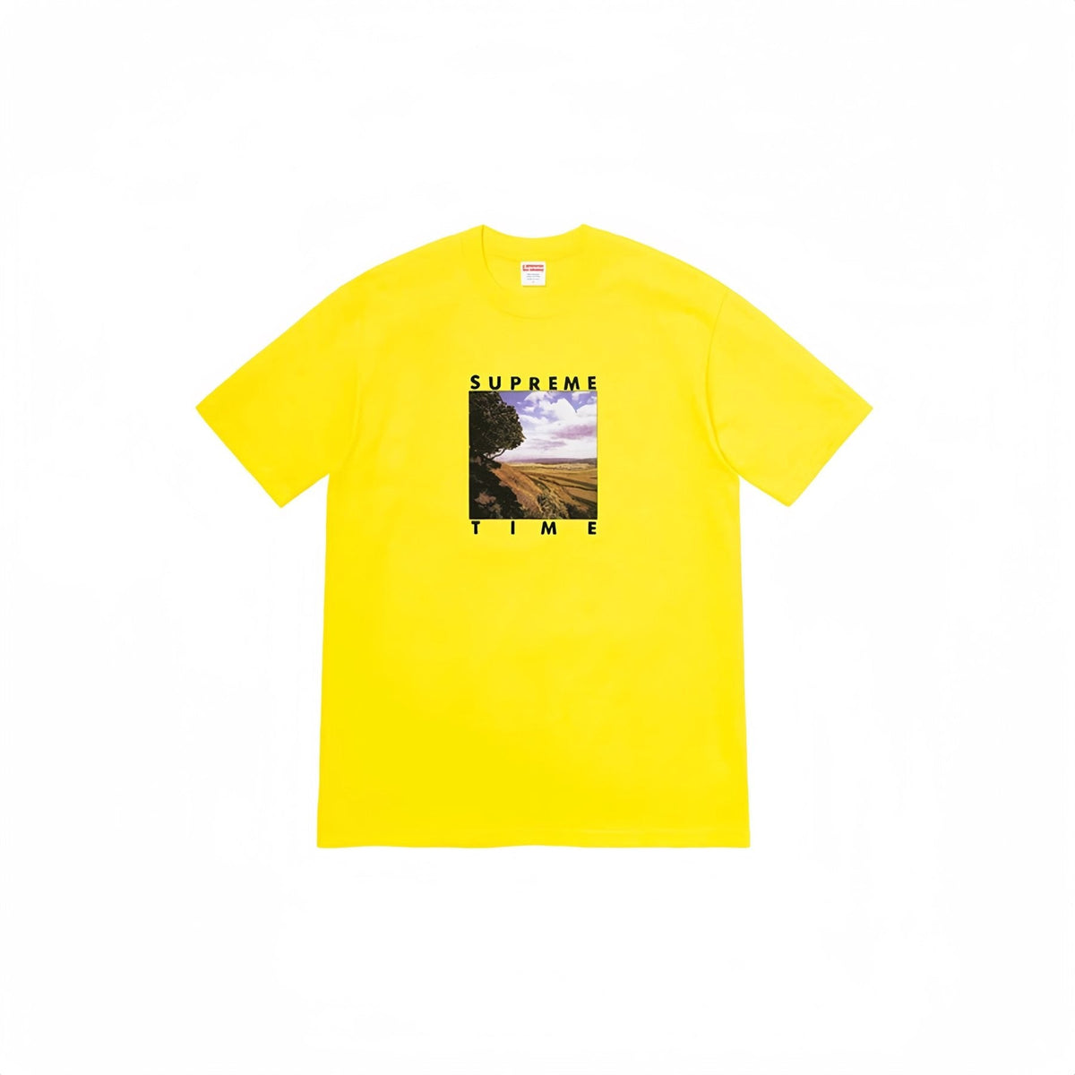 Supreme Time Landscape Graphic T-Shirt